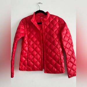 - Uniqlo red jacket